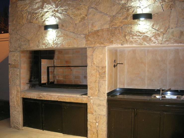 18 fotos de asadores con piedra laja ¡sensacionales!