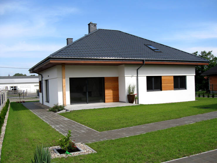 Case in stile  di Pracownia Projektowa ARCHIPELAG