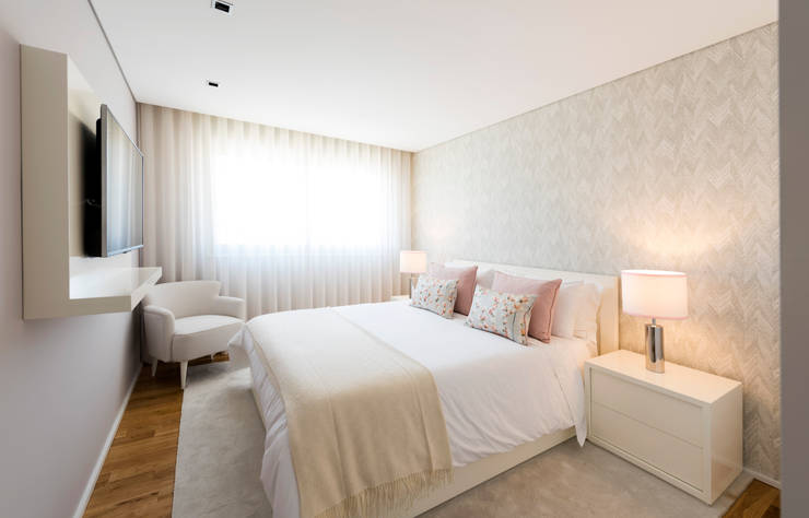 Filipa Cunha Interiores:  tarz Yatak Odası