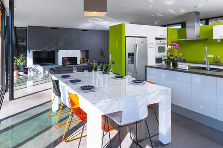 Projekty,  Jadalnia zaprojektowane przez FORT & SALIER