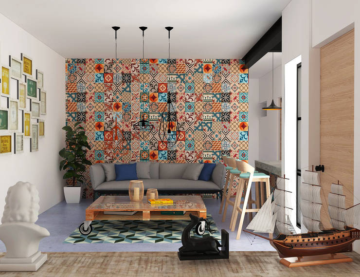9 Ideas para darle vida a las paredes de tu sala