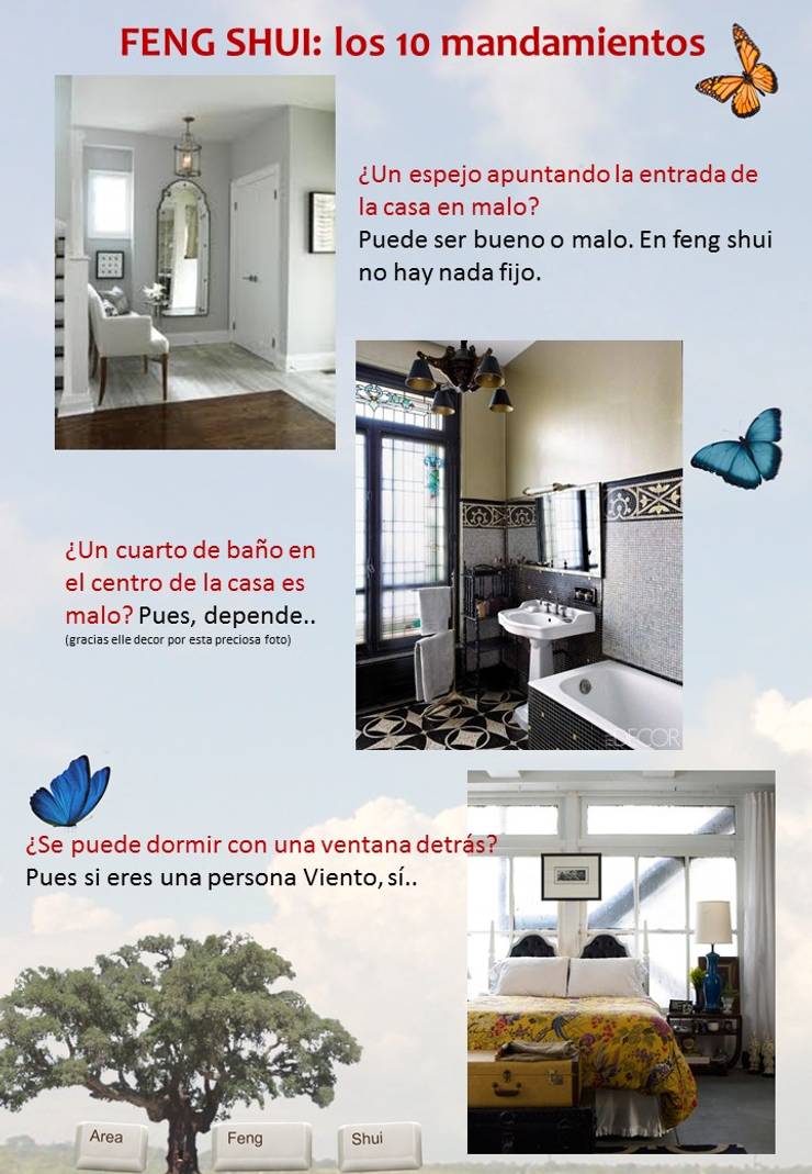 Feng Shui: Los 10 mandamientos von Area Feng Shui | homify Feng Shui: Los 10 mandamientos von Area Feng Shui | homify