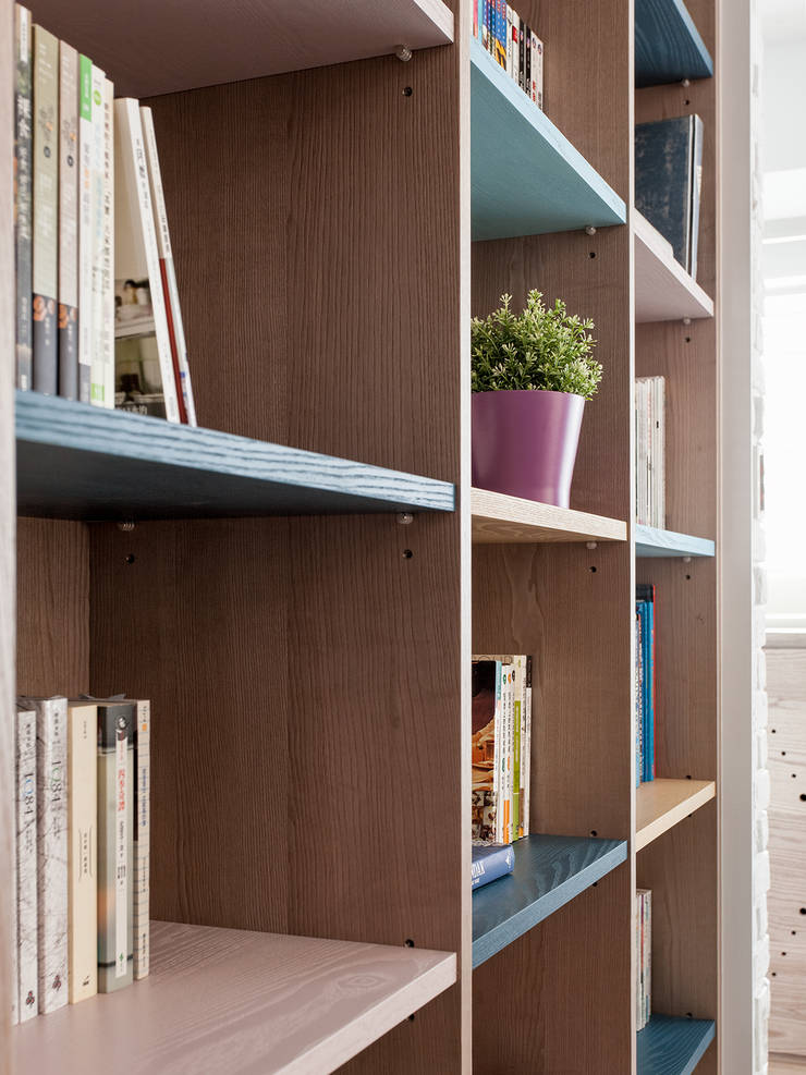 Oficinas de estilo  por 禾光室內裝修設計 ─ Her Guang Design