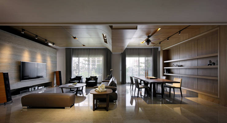  غرفة المعيشة تنفيذ 大言室內裝修有限公司