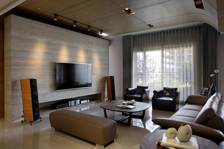  غرفة المعيشة تنفيذ 大言室內裝修有限公司