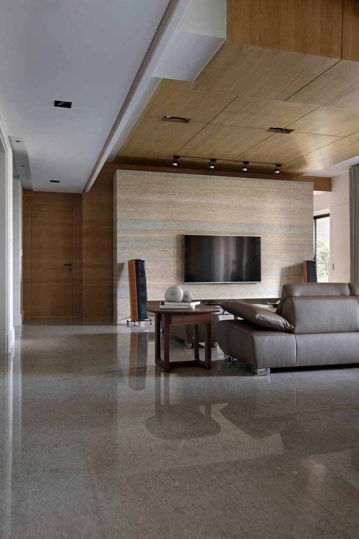  غرفة المعيشة تنفيذ 大言室內裝修有限公司