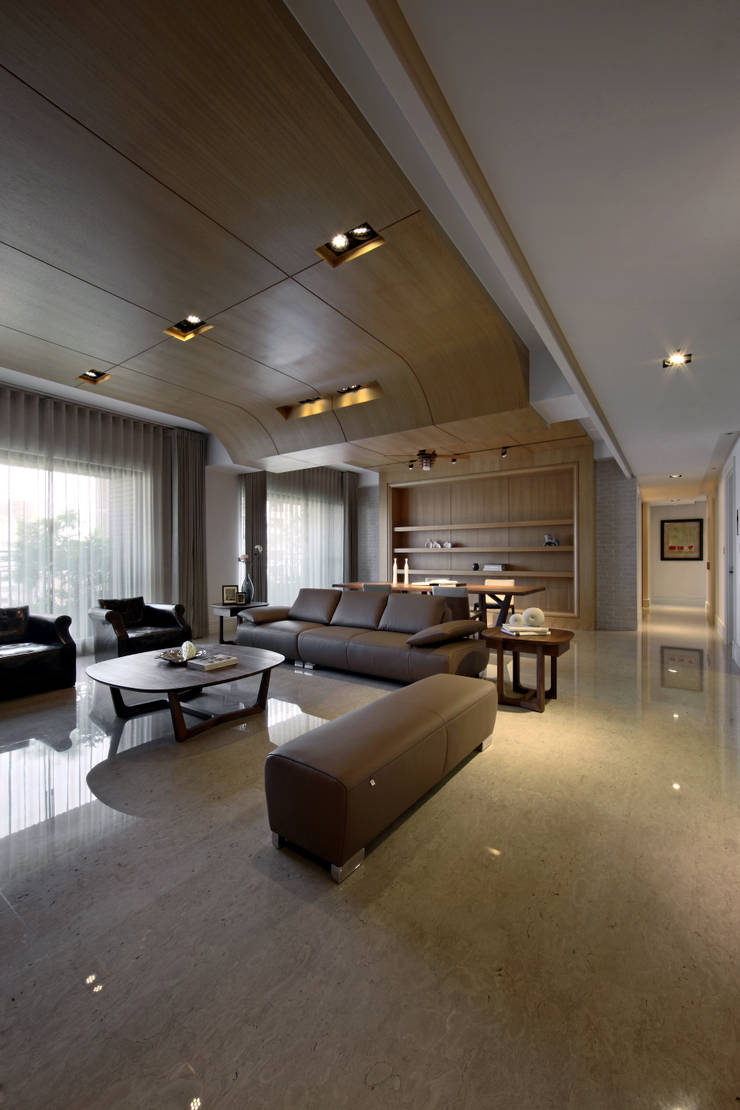  غرفة المعيشة تنفيذ 大言室內裝修有限公司