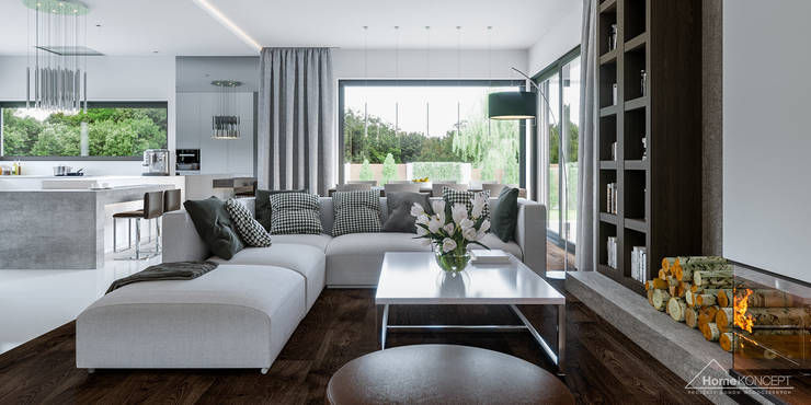   by HomeKONCEPT | Projekty Domów Nowoczesnych