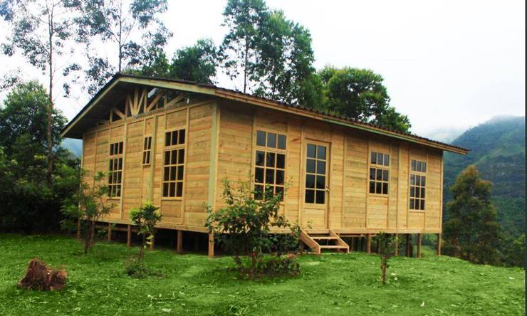 Casas de estilo  por WoodMade