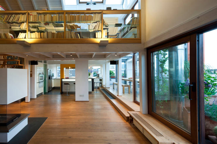 Salas / recibidores de estilo  por raum.4 -  Die Meisterdesigner