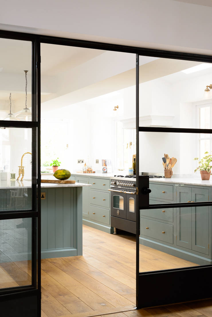 The Trinity Blue Kitchen by deVOL by deVOL Kitchens | homify