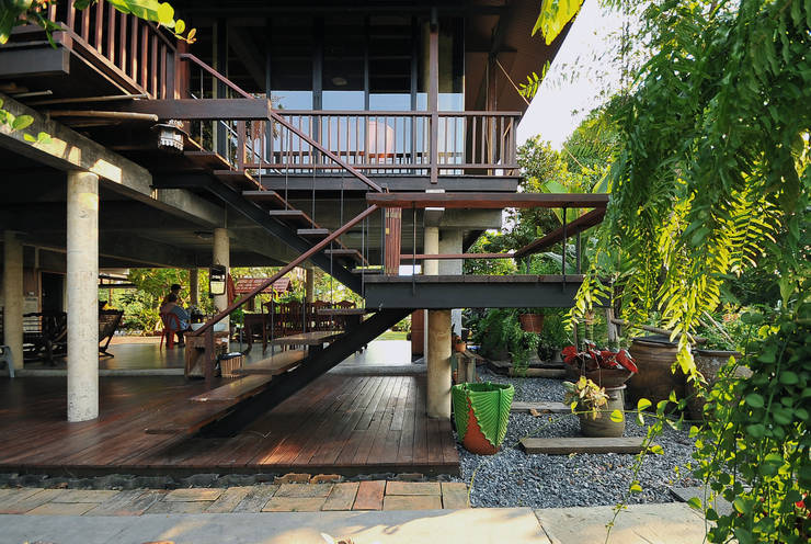  منازل تنفيذ บริษัท สถาปนิกชุมชนและสิ่งแวดล้อม อาศรมศิลป์ จำกัด