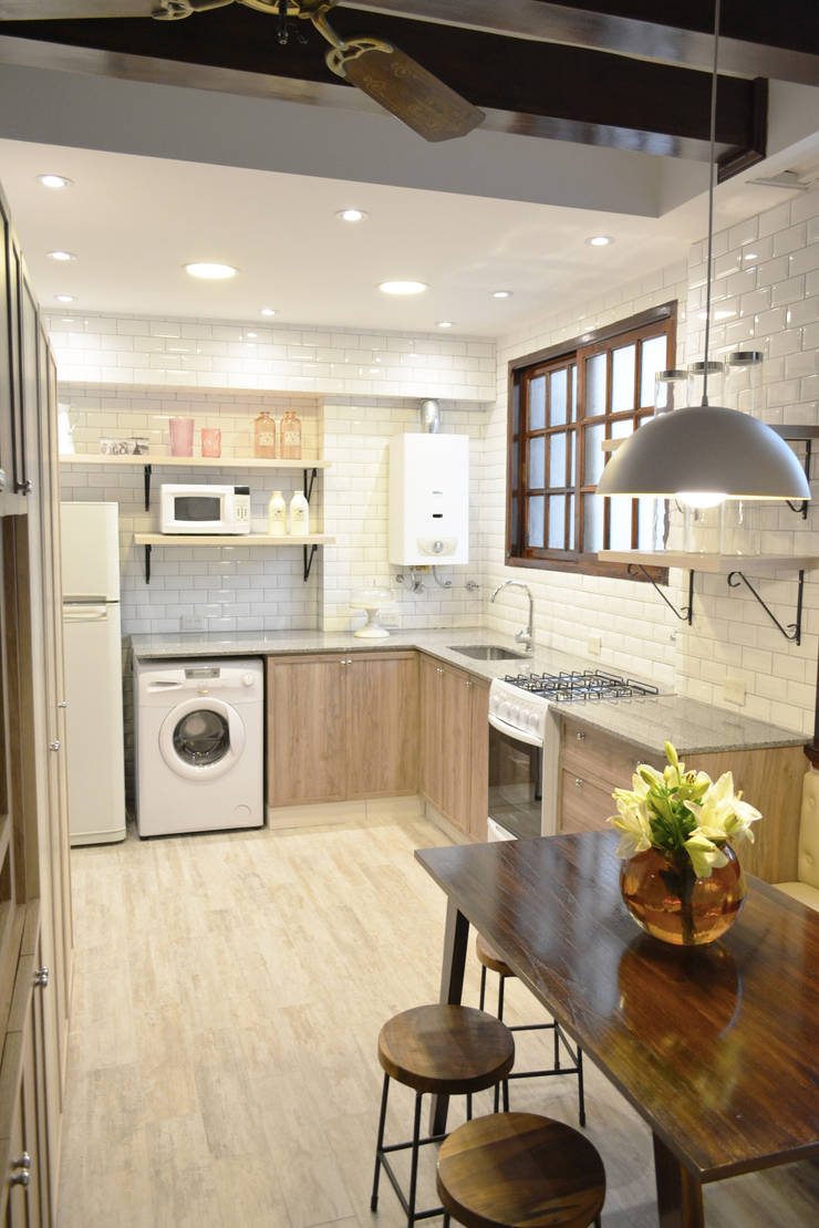 Remodelación Cocina Estilo Vintage de Estudio Nicolas Pierry | homify