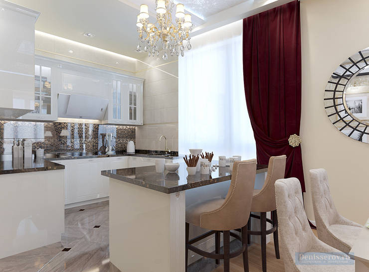 Студия интерьера Дениса Серова:  tarz Mutfak