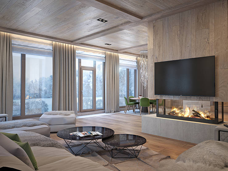 Salas / recibidores de estilo  por премиум интериум