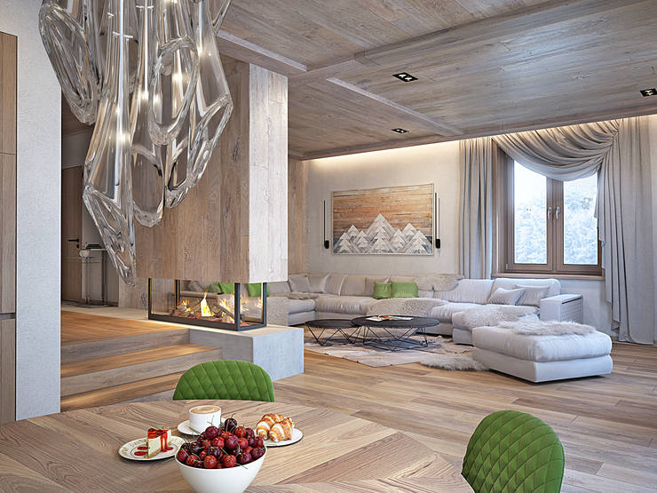 Salas / recibidores de estilo  por премиум интериум