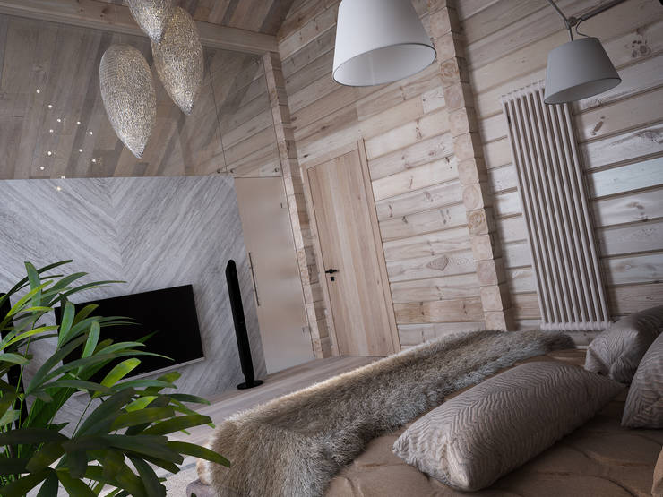 Dormitorios de estilo  por премиум интериум