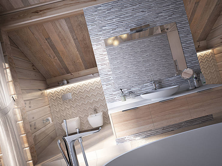 Baños de estilo  por премиум интериум