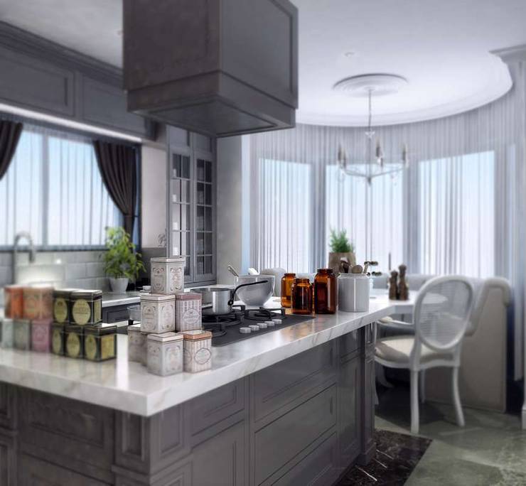 VERO CONCEPT MİMARLIK – Villa Balıkesir:  tarz Mutfak