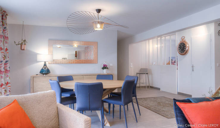 Appartement Chic Et Colore By Bleu Cerise Homify