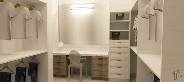 21 ideas de vestidores que te van a encantar (y a inspirar)