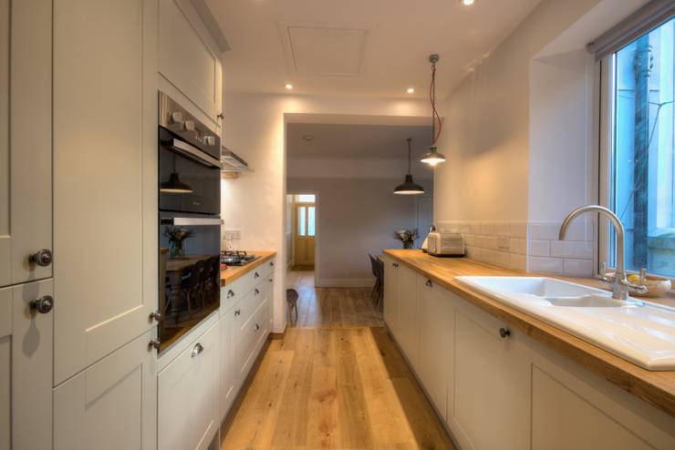 tiny cooking space? try these narrow kitchen ideas