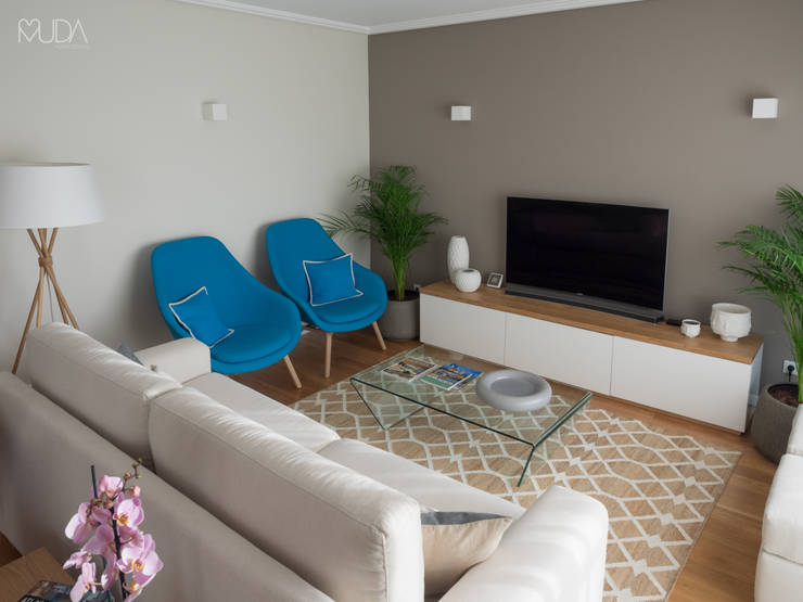  Wohnzimmer von MUDA Home Design