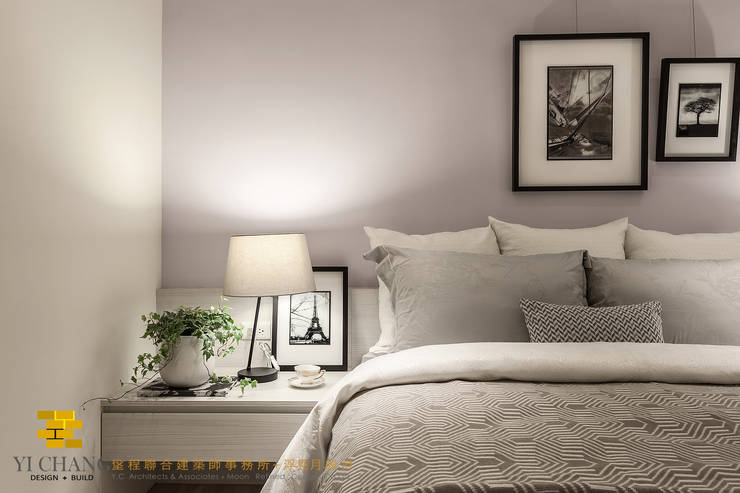 غرفة نوم تنفيذ 垼程建築師事務所/浮見月設計工程有限公司