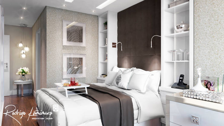Quarto Master: Quartos por Rodrigo Kamimura - Arquitetura e Design