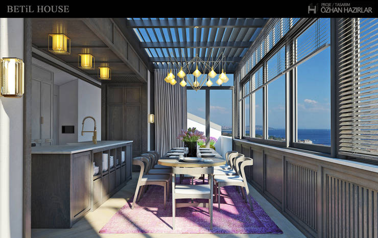  غرفة السفرة تنفيذ ÖZHAN HAZIRLAR İÇ MİMARLIK