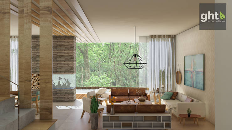 Ideas preciosas para revestir las paredes de tu sala (+30 fotos)