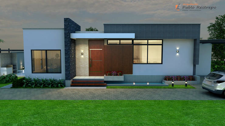 Casa Campestre Tropical Moderno de Arquitecto Pablo Restrepo | homify