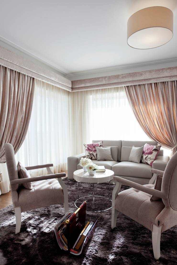 Salas / recibidores de estilo  por Interdesign Interiores