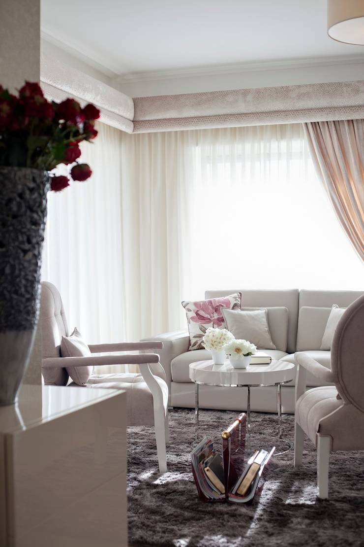 Salas / recibidores de estilo  por Interdesign Interiores