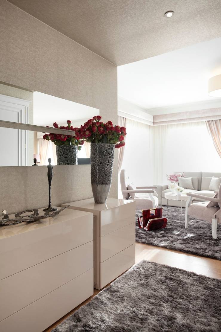 Salas / recibidores de estilo  por Interdesign Interiores