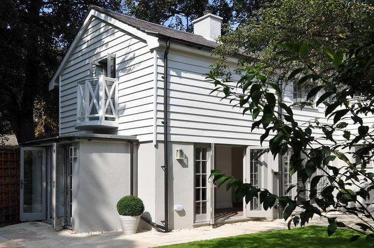 Charmantes Haus Im Modernen Cottage Stil Außenansicht