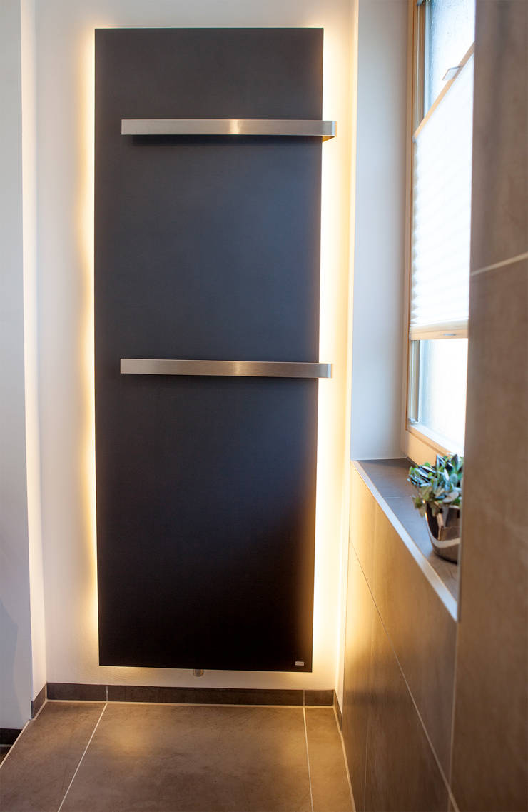 badezimmer grau wei, edles bad grau-weiß gestaltet - vitus könig gmbh & co. kg. von, Design ideen