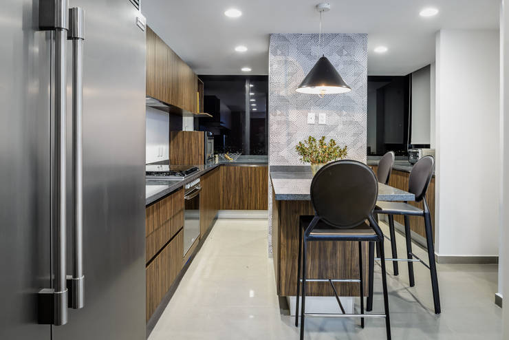 Cocinas de estilo  por NIVEL TRES ARQUITECTURA