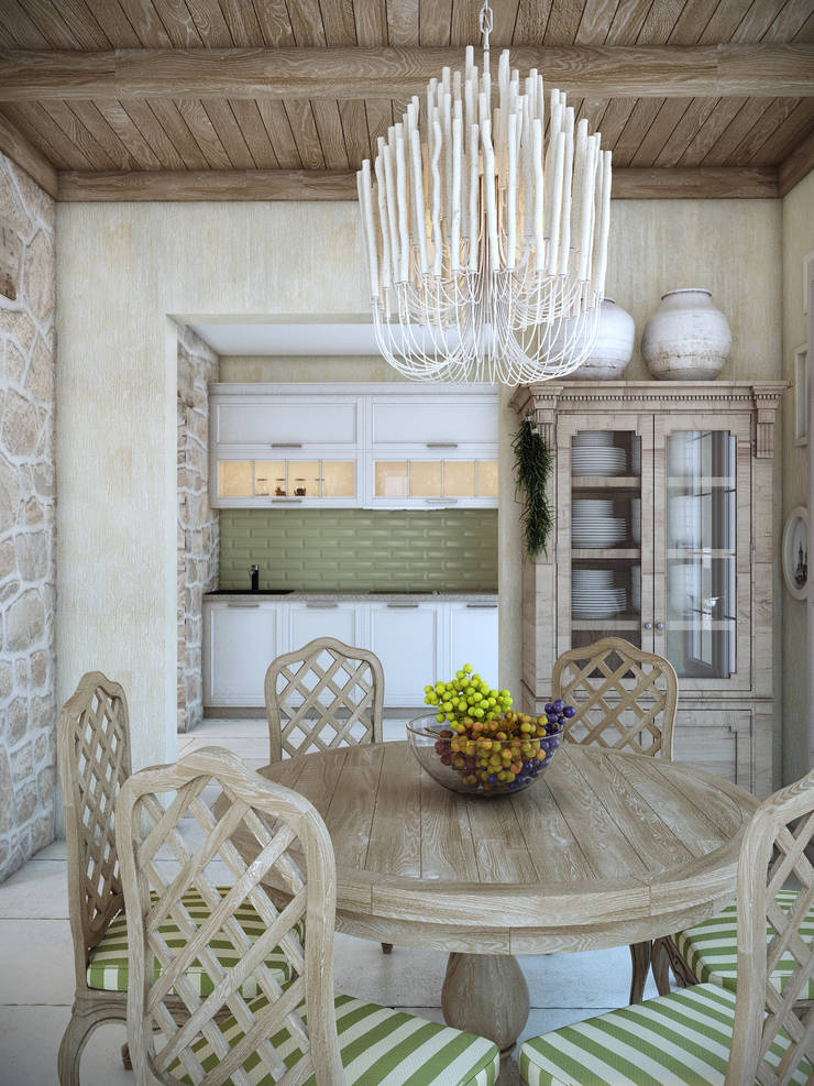  غرفة السفرة تنفيذ Студия дизайна интерьера ART-Labs