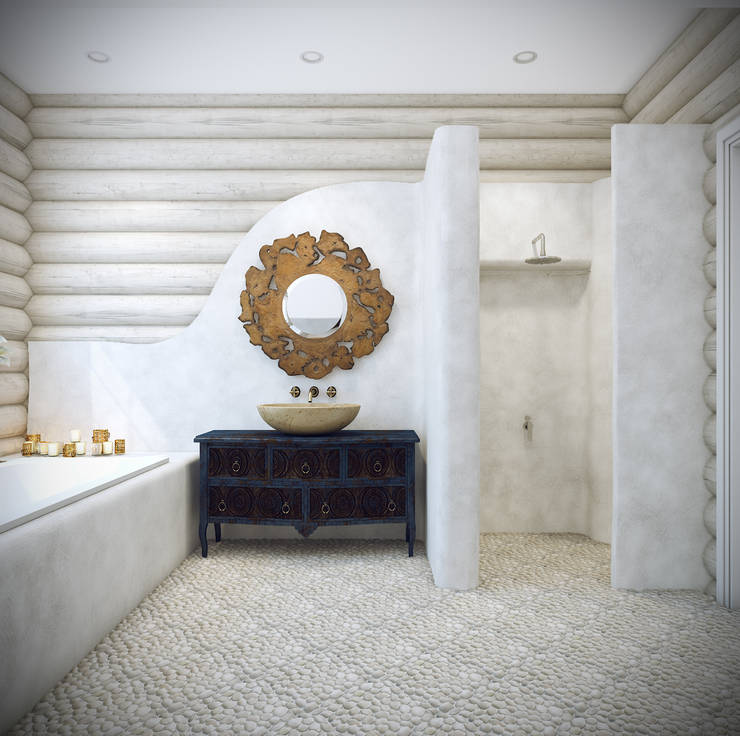  حمام تنفيذ Студия дизайна интерьера ART-Labs