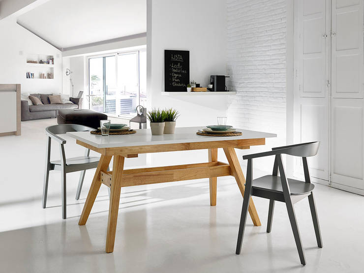 Comedores estilo nórdico von somcasa | homify Comedores estilo nórdico von somcasa | homify