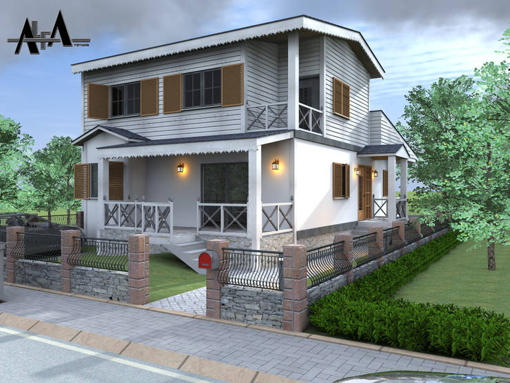 Bahçeli Ev Çizimleri Küçük Şeyler Minyatür, Hobi ♥ ! Bahçeli ev