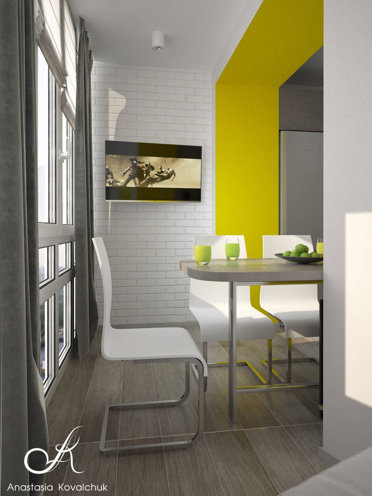 Cucina in stile  di Design studio by Anastasia Kovalchuk