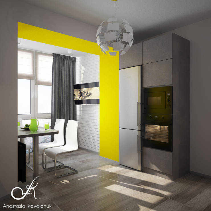 Cucina in stile  di Design studio by Anastasia Kovalchuk