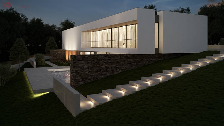 Projekty,  Domy zaprojektowane przez EsboçoSigma, Lda