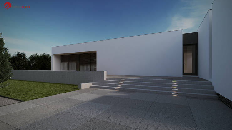 Projekty,  Domy zaprojektowane przez EsboçoSigma, Lda