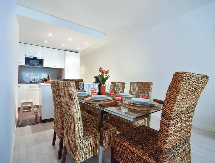 El increíble diseño y distribución de un departamento de 80 m2