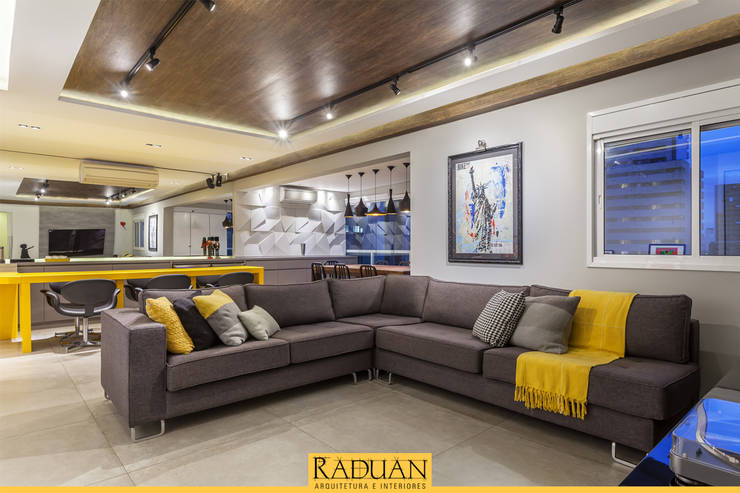 Sala de Estar: Salas de estar  por Raduan Arquitetura e Interiores
