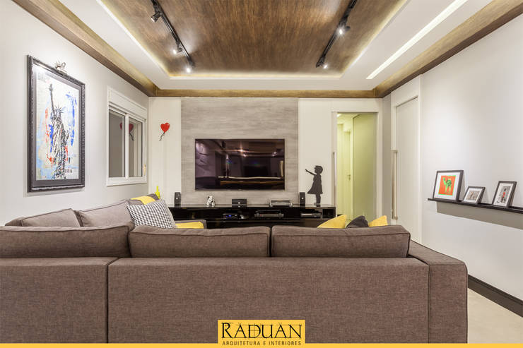 Sala de Estar: Salas de estar  por Raduan Arquitetura e Interiores