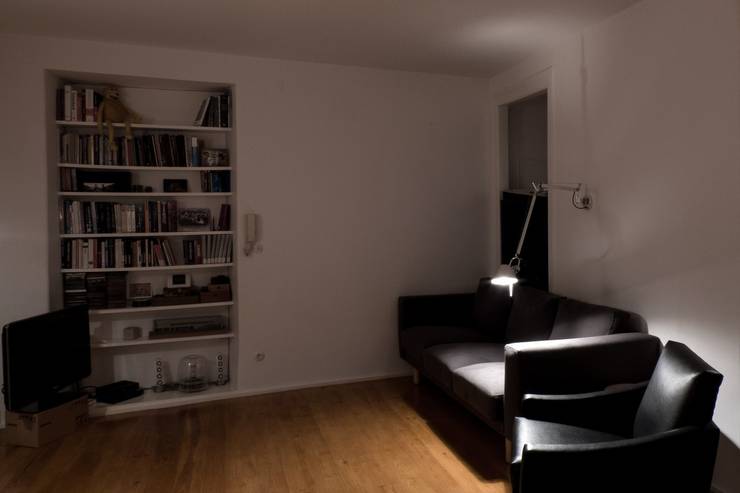 Soggiorno in stile  di Miguel Marcelino, Arq. Lda.